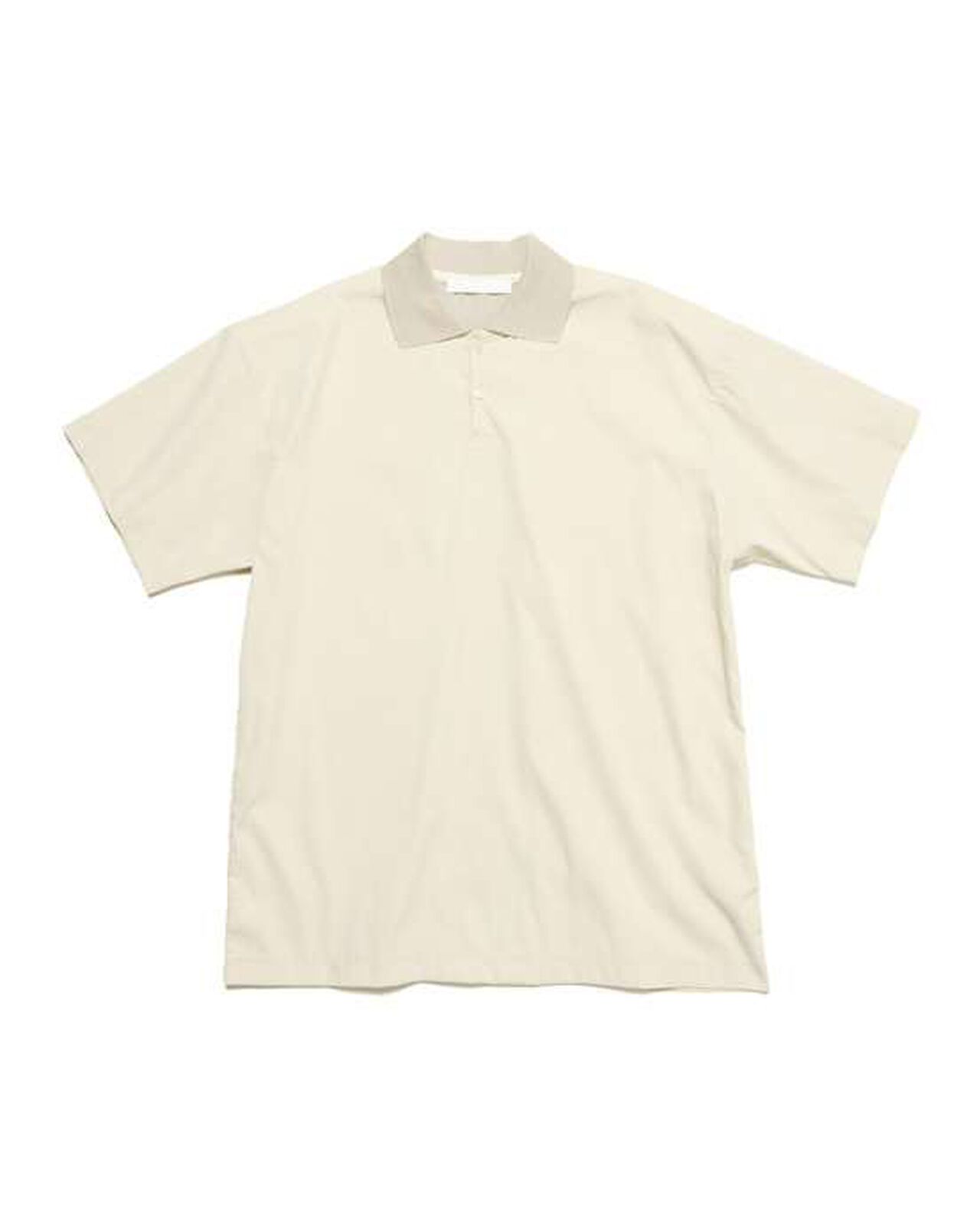 S/S POLO SHIRT,BEIGE, large image number 1