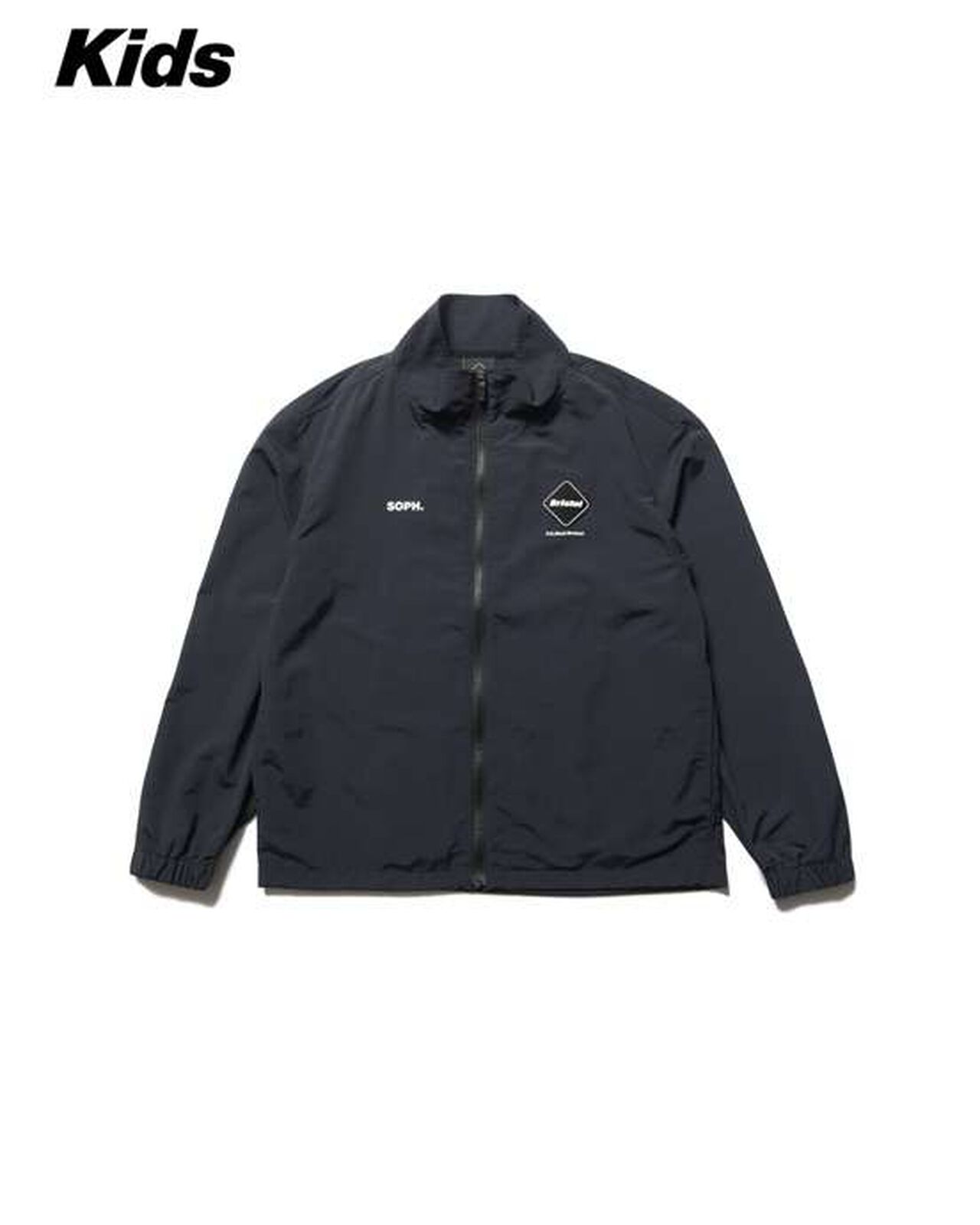 SUPPLEX NYLON STAND COLLAR BLOUSON,BLACK, large image number 0