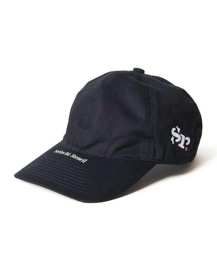 SIMON TAYLOR: LOGO CAP,BLACK, medium