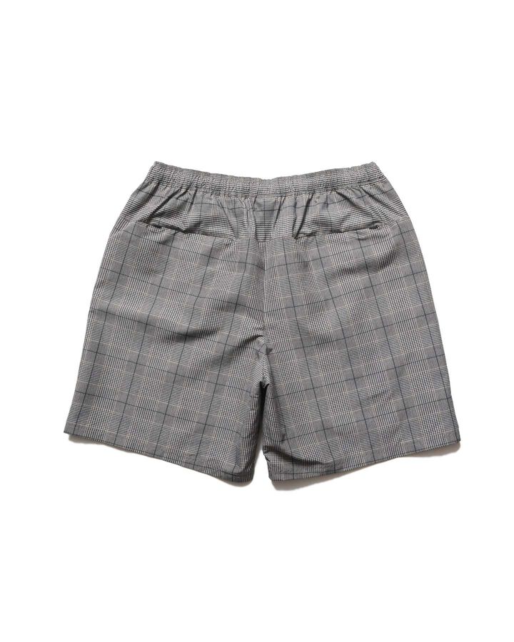 PLAID PRACTICE SHORTS,GRAY, medium image number 1