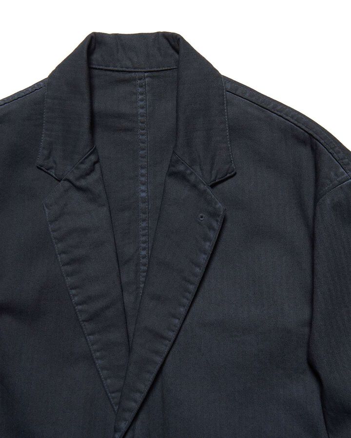 DAMAGED WIDE JACKET,BLACK, medium image number 2