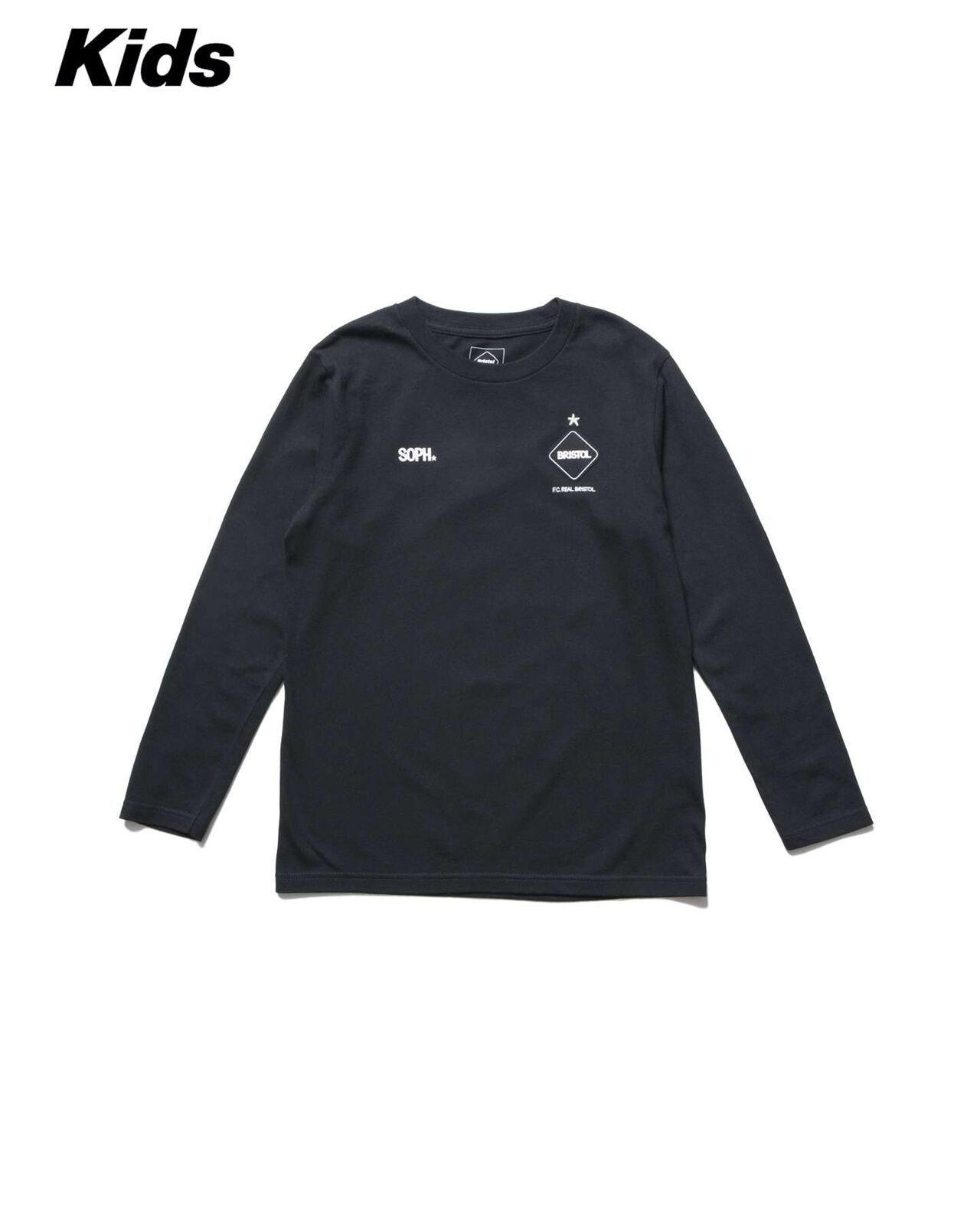ERIC HAZE: EMBLEM L/S TEE,BLACK, large image number 1