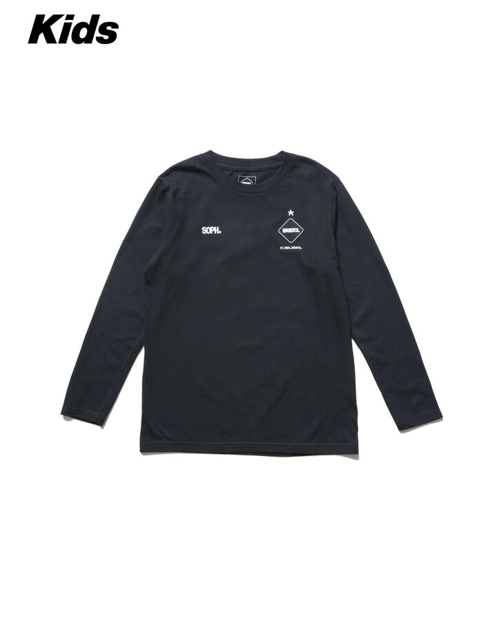 ERIC HAZE: EMBLEM L/S TEE,BLACK, medium image number 1