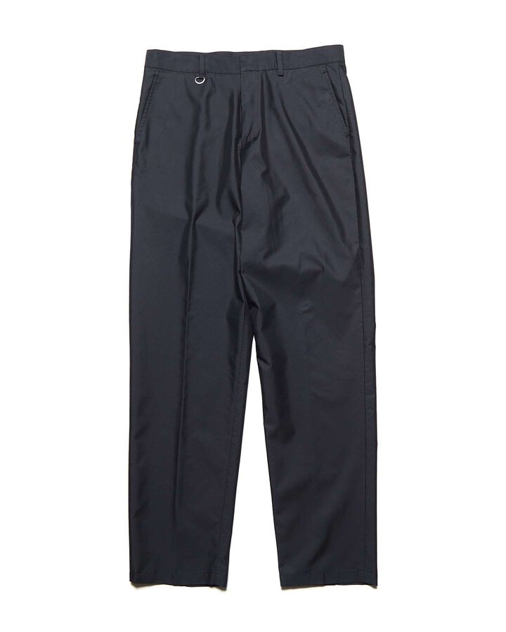 BROADCLOTH SLIM SLACKS,BLACK, medium image number 0