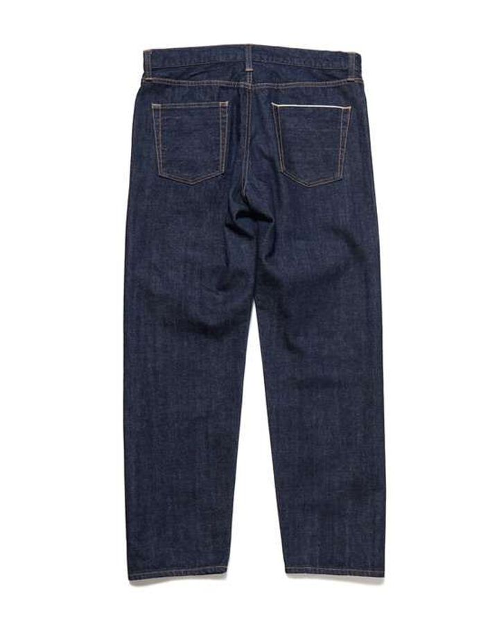 WASHED SLIM FIT JEANS,INDIGO, medium image number 1