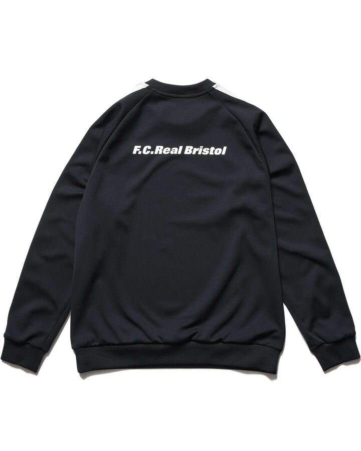 TRAINING TRACK CREWNECK TOP,BLACK, medium image number 1