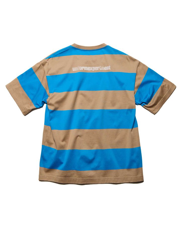 BORDER S/S TEE,BEIGE, medium