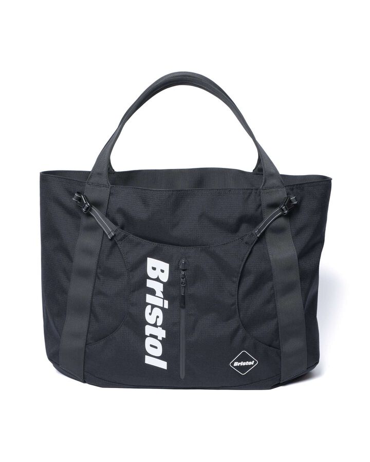 CORDURA RIPSTOP ADJUSTABLE TOTE BAG,BLACK, medium
