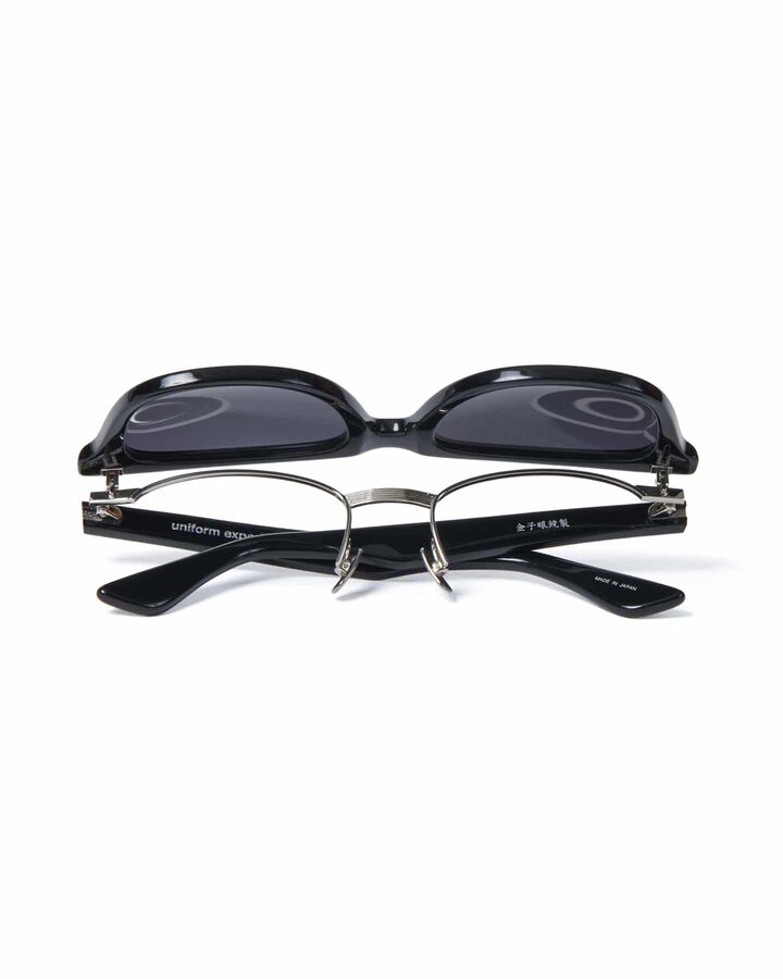 FLIP-UP WELLINGTON SUNGLASSES,BLACK, medium image number 2
