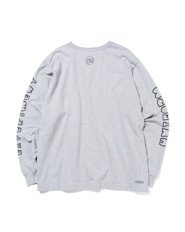 AUTHENTIC L/S WIDE TEE,GRAY, medium image number 1