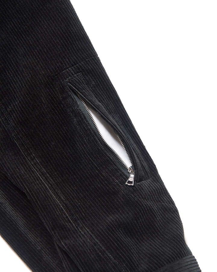 CORDUROY COVERALL,BLACK, medium image number 4