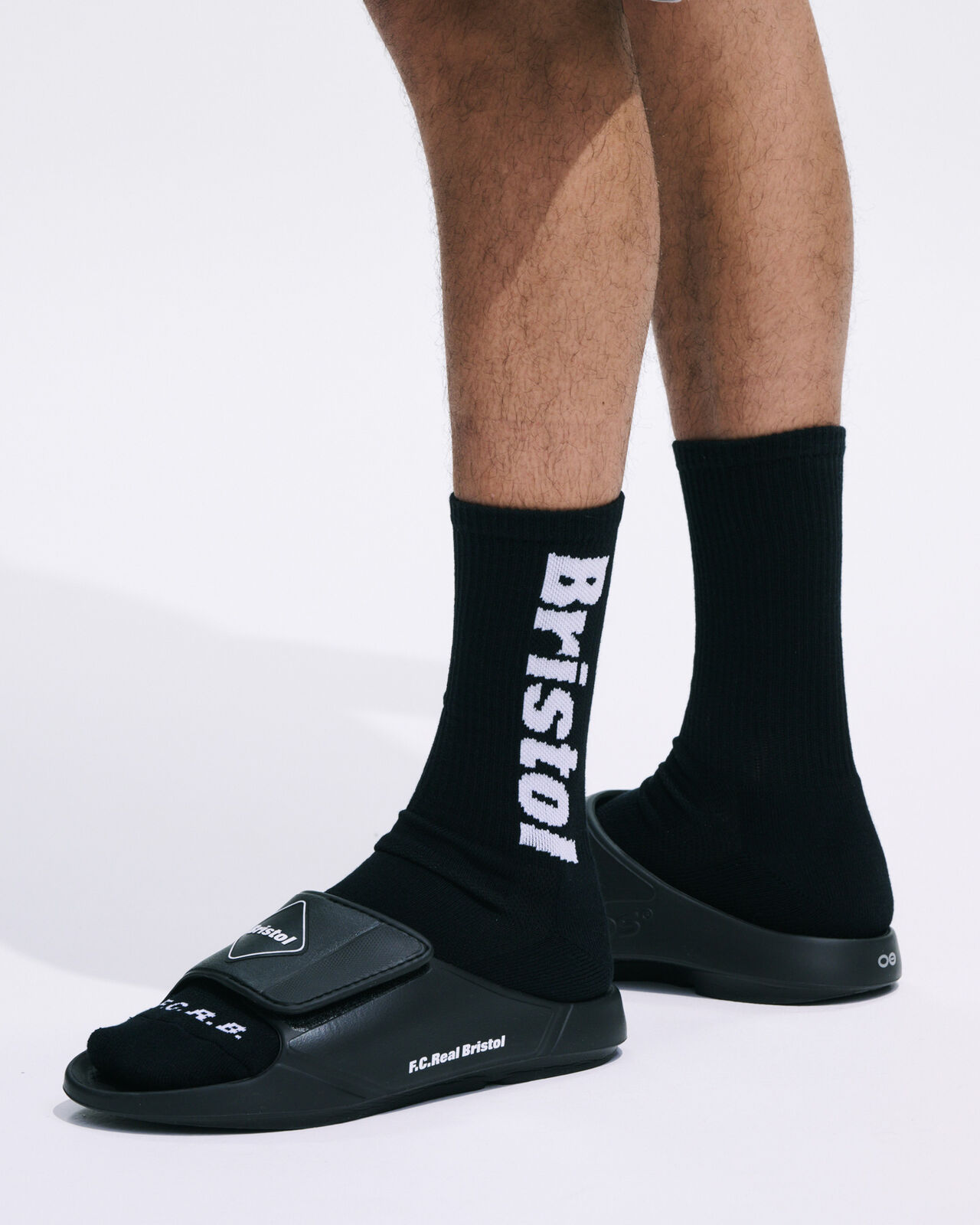 AUTHENTIC LOGO REGULAR SOCKS,WHITE, large image number 2