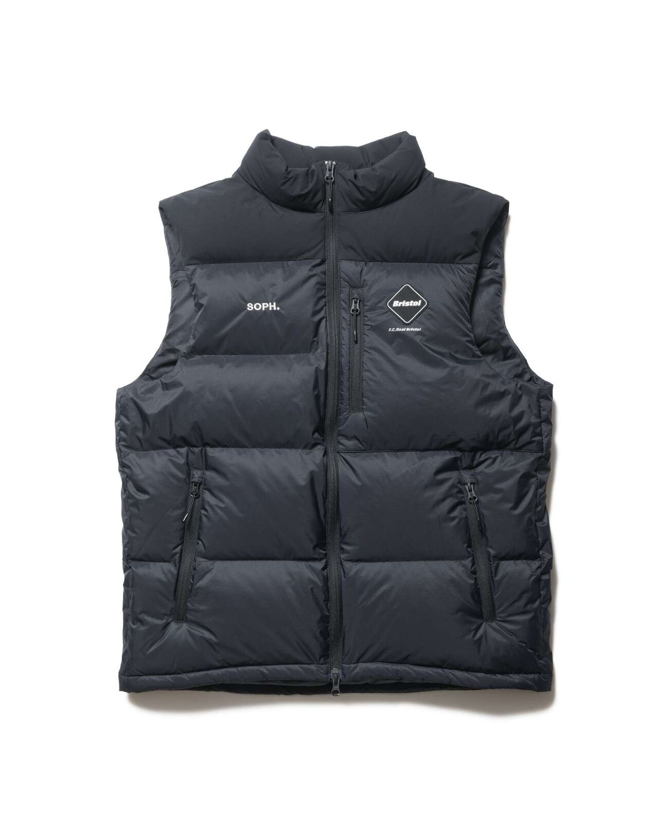 FIELD DOWN VEST,BLACK, large image number 0