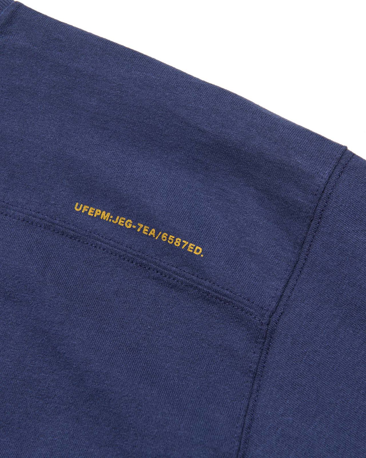 UEN FOOTBALL TEE,NAVY, large image number 3