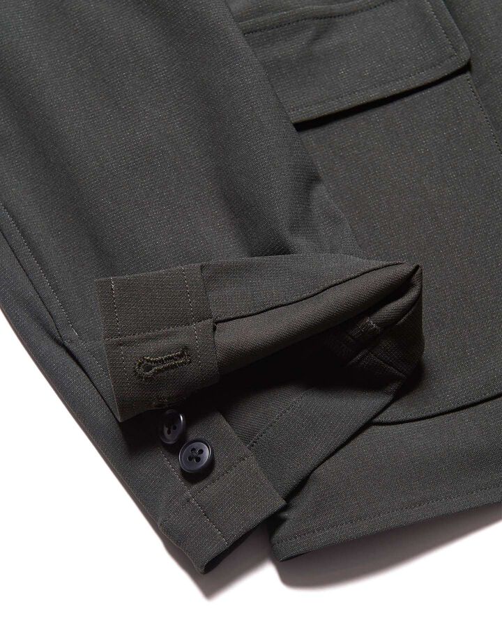 4-WAY STRETCH PACKABLE 2-BUTTON JACKET,CHARCOAL GRAY, medium image number 3
