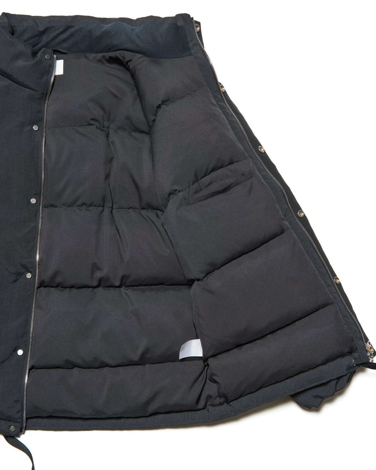 HOLLOW TUSSAH DOWN JACKET,BLACK, large image number 2
