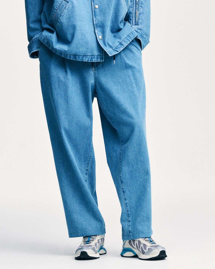 DICKIES BOLD-FIT TUCK JEANS,INDIGO, medium image number 5