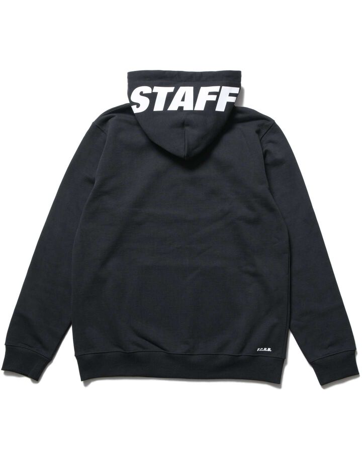 STAFF SWEAT HOODIE,BLACK, medium image number 1