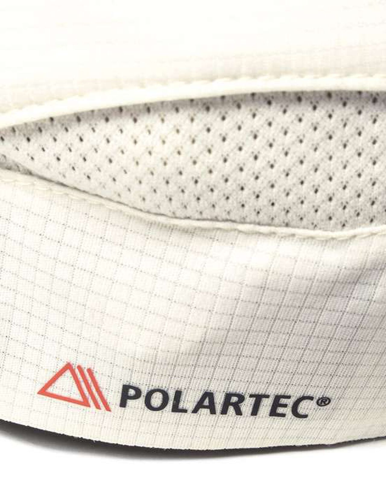 POLARTEC POWER DRY RUNNING CAP,OFF WHITE, large image number 4