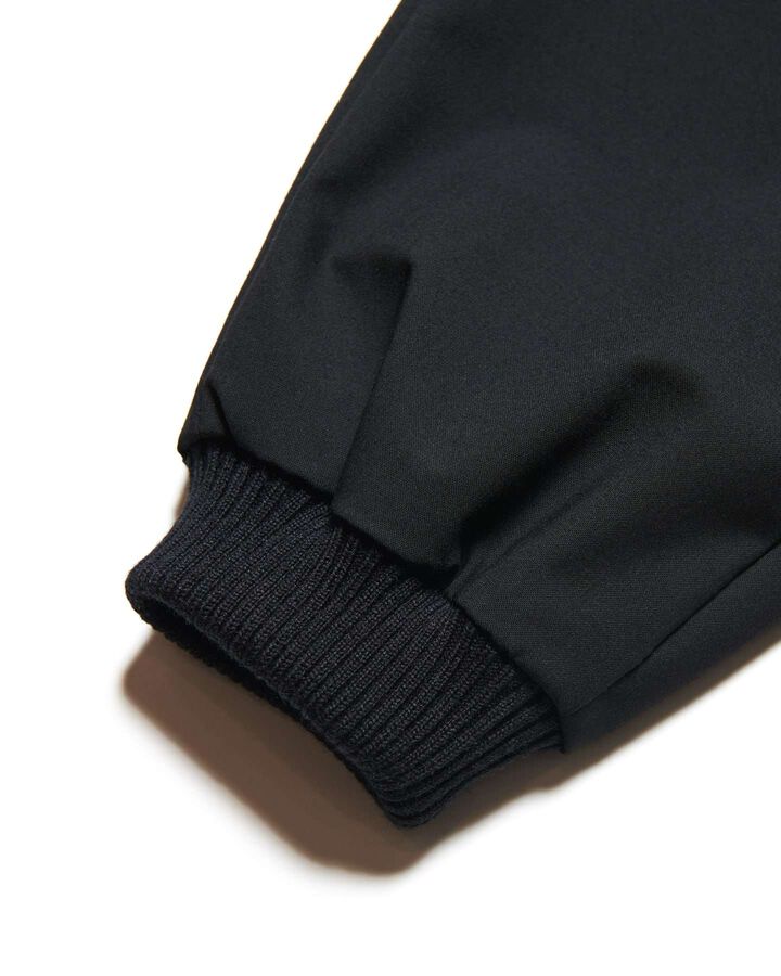 2WAY STRETCH SLIM-FIT RIBBED PANTS,BLACK, medium image number 4