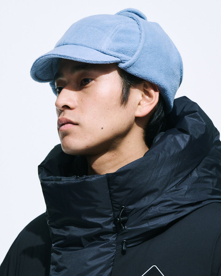 FLEECE FLIGHT CAP,BLACK, medium image number 7