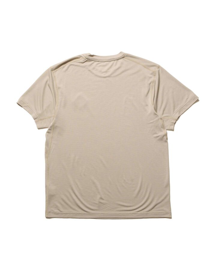 POLARTEC S/S WORKOUT TOP,GREIGE, medium image number 1