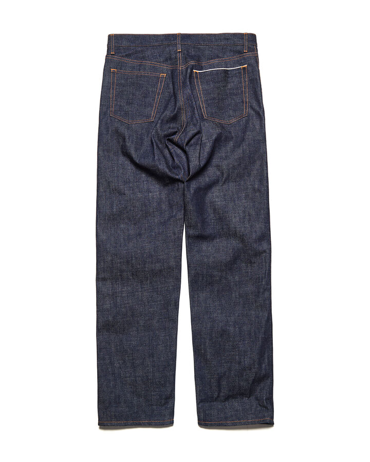 RIGID DENIM REGULAR-FIT JEANS,INDIGO, medium image number 1