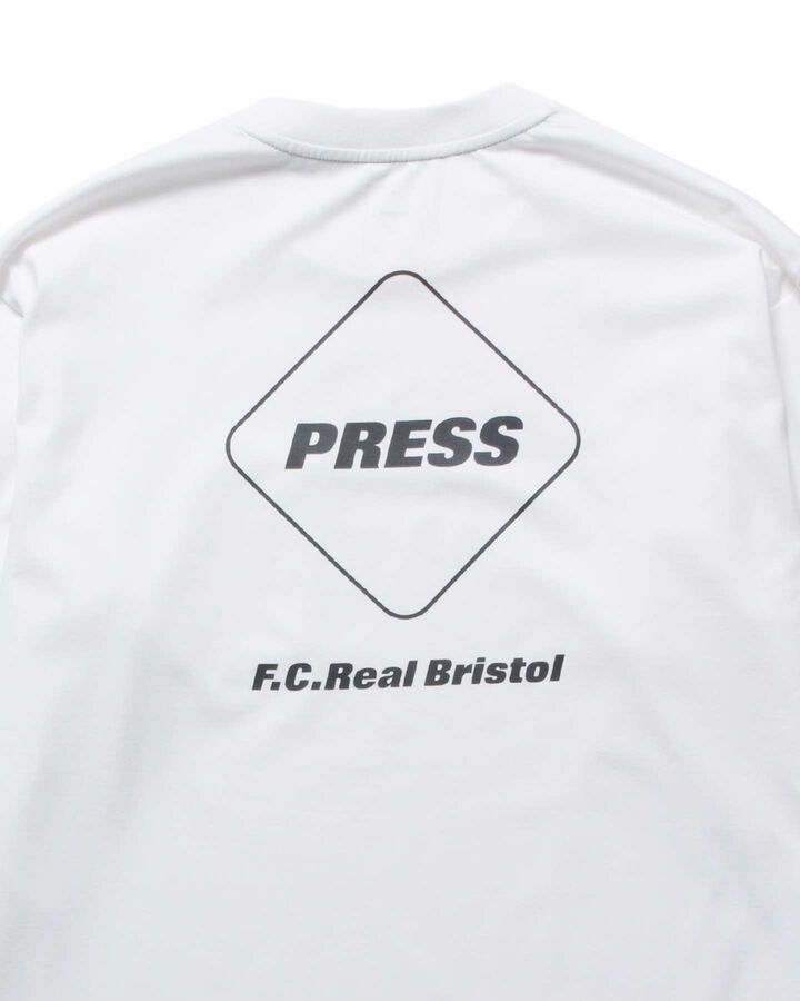 PRESS L/S TEE,WHITE, medium image number 2