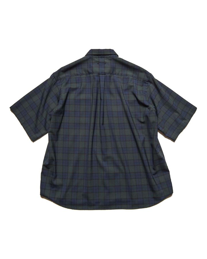 TROPICAL CHECK RELAX-FIT S/S SHIRT,A, medium image number 1