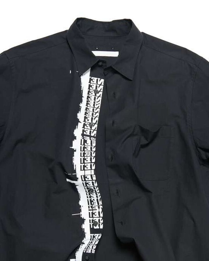 SIMON TAYLOR: BROKEN BEAUTY SHIRT,BLACK, medium image number 3