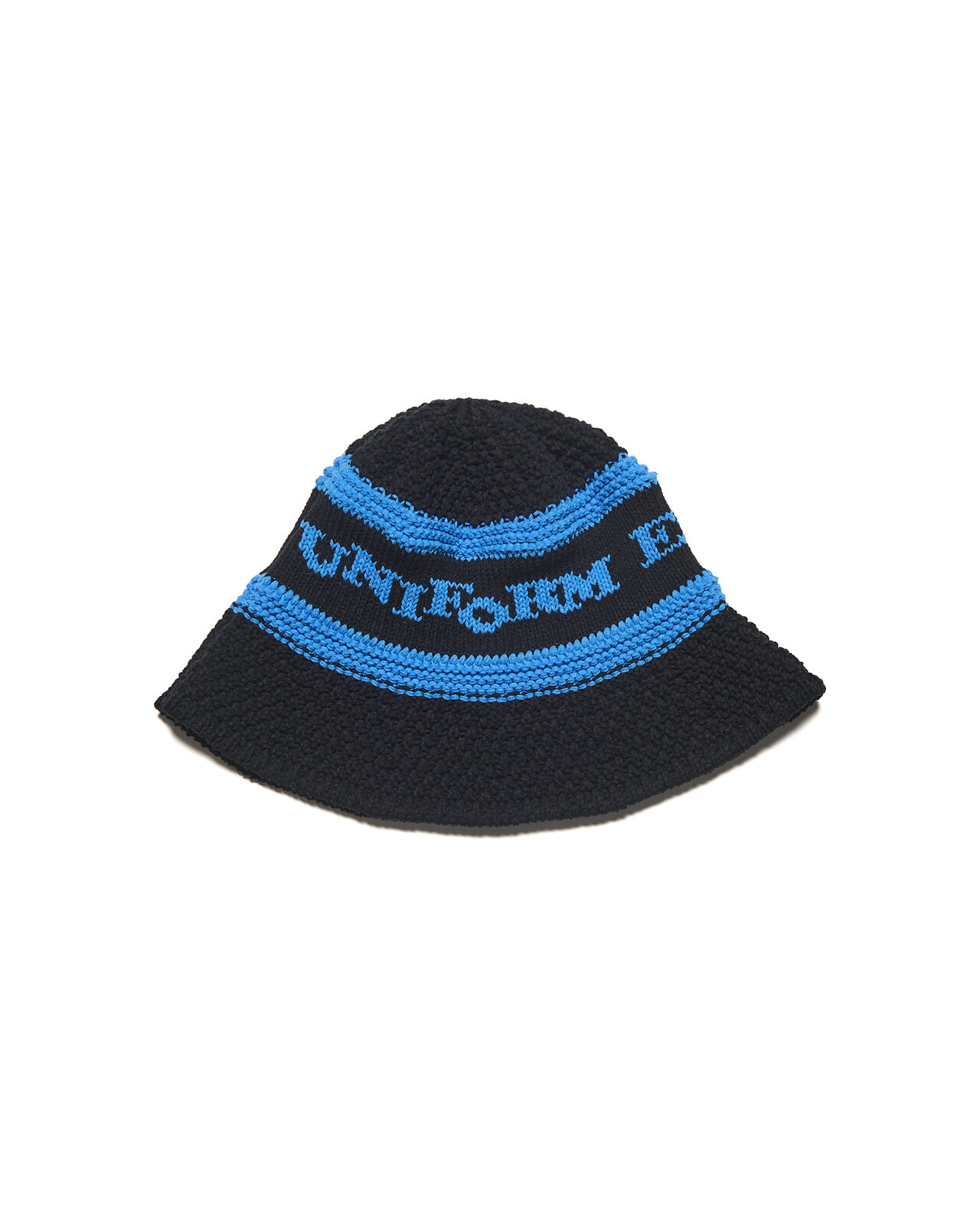 LOGO JACQUARD KNIT HAT,BLACK, large image number 0