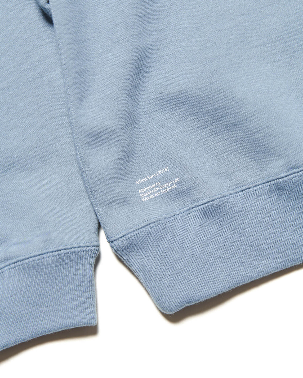 LOGO PATCH HOODIE,LIGHT BLUE, large image number 3