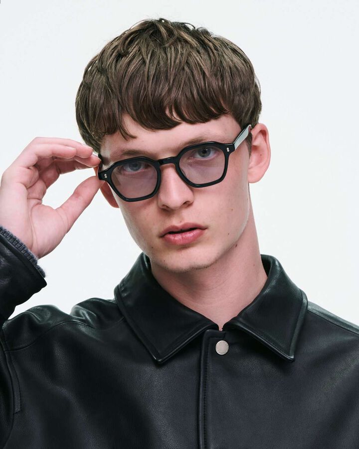 OCTAGON SUNGLASSES,BLACK, medium image number 6