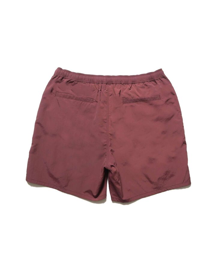 NYLON EASY SHORTS,BURGUNDY, medium image number 1