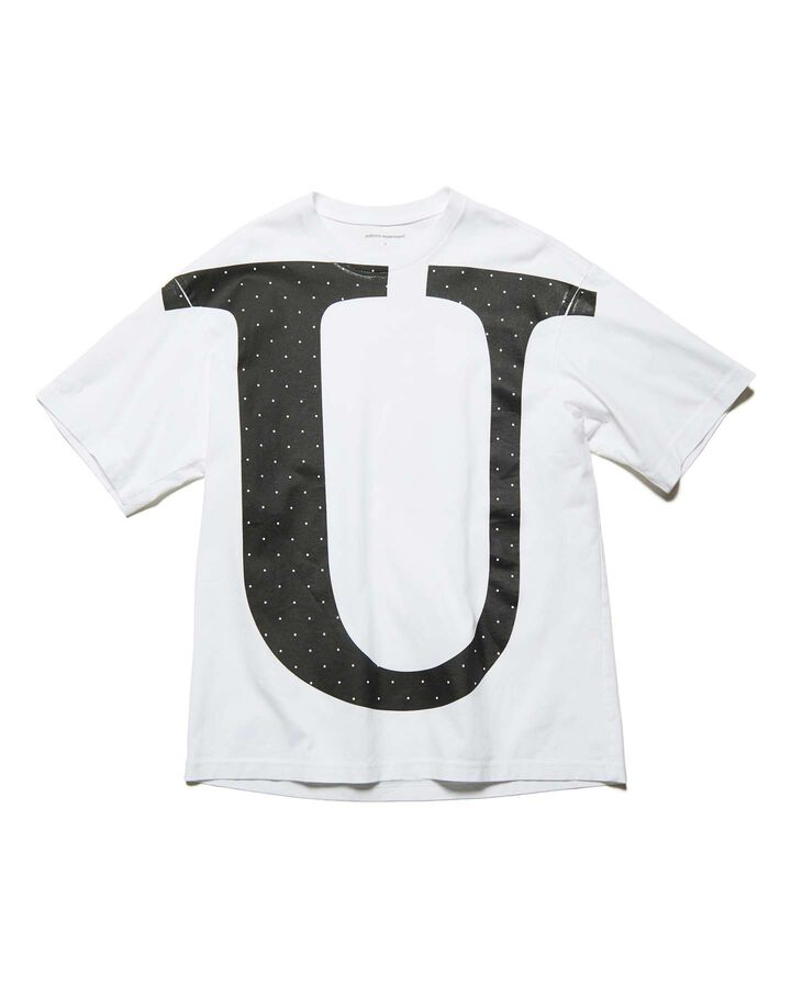 U LOGO TEE,WHITE, medium