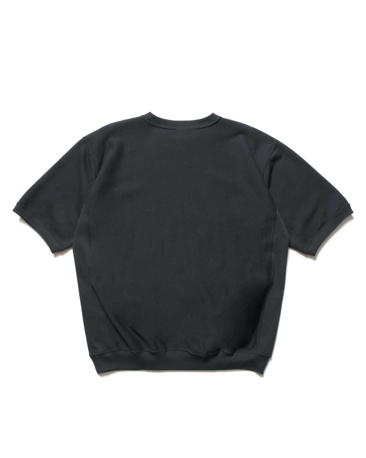 Champion REVERSE WEAVE BASIC S/S CREWNECK SWEAT,BLACK, large image number 1