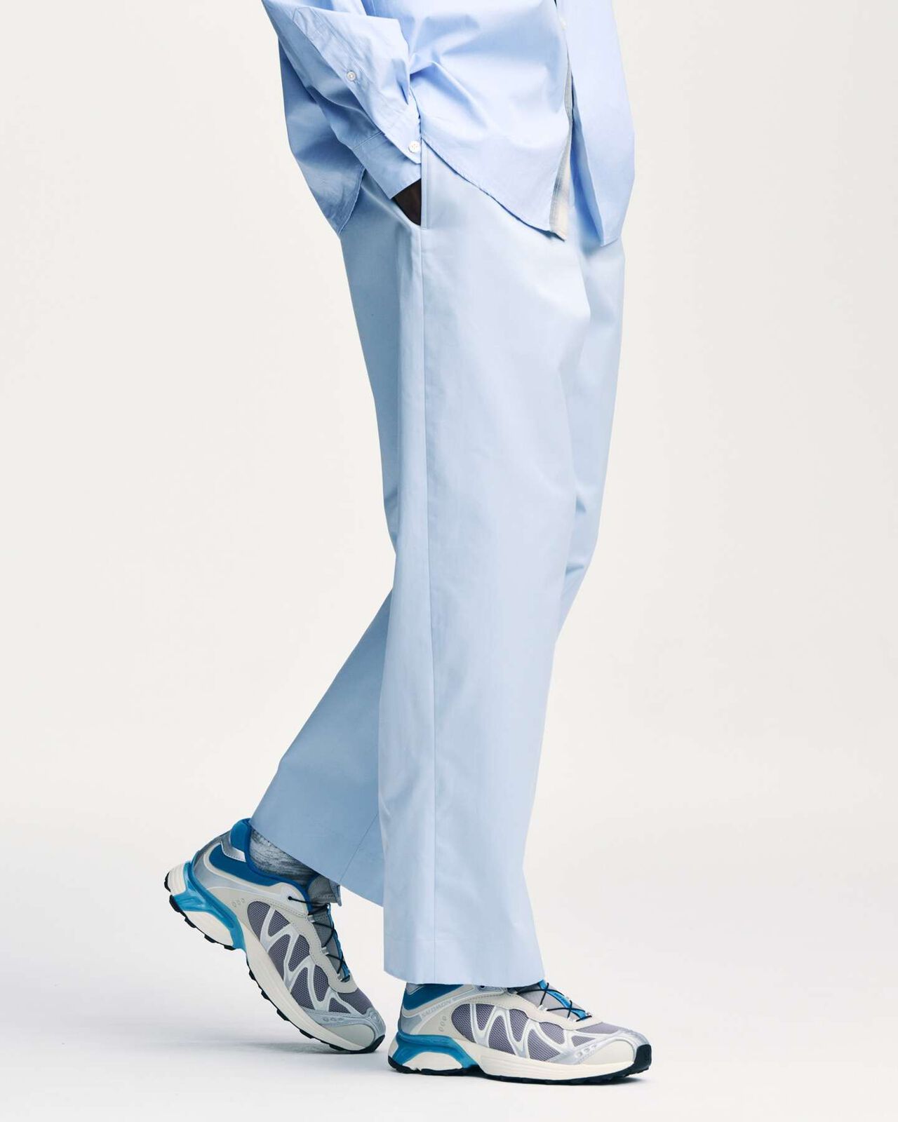 CHINO SLACKS,BLACK, large image number 4