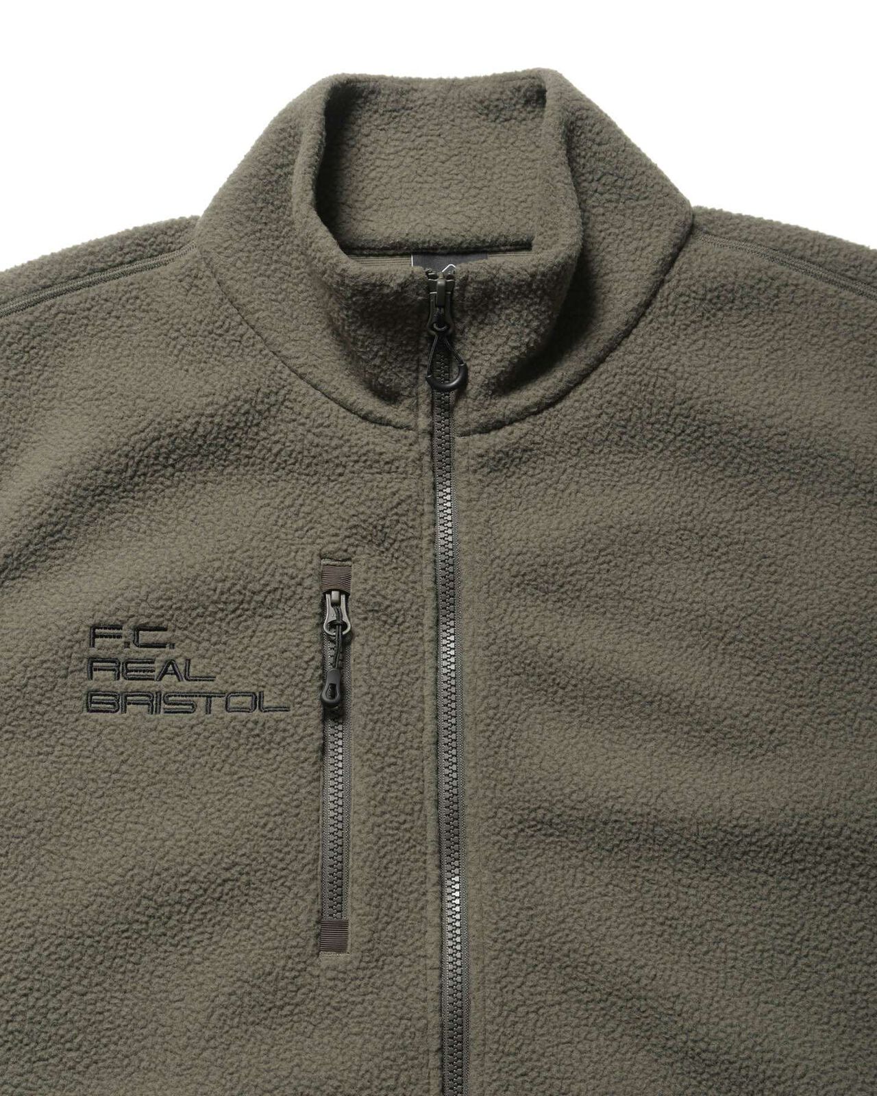 POLARTEC SHEARLING JERSEY LINER VEST,KHAKI, large image number 2