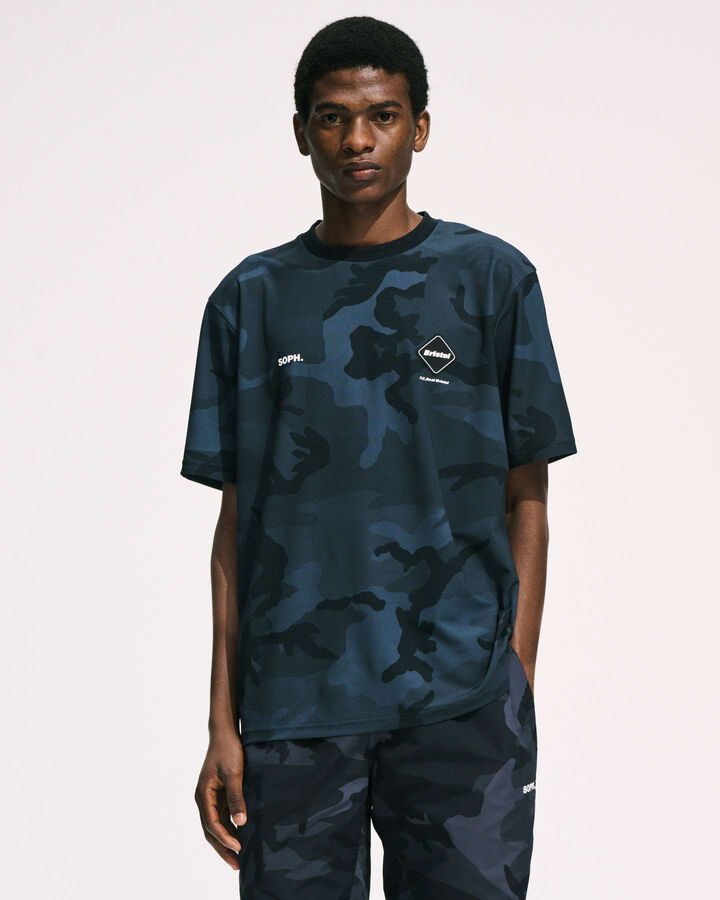 S/S ATHLETIC TOP,CAMOUFLAGE, medium image number 3