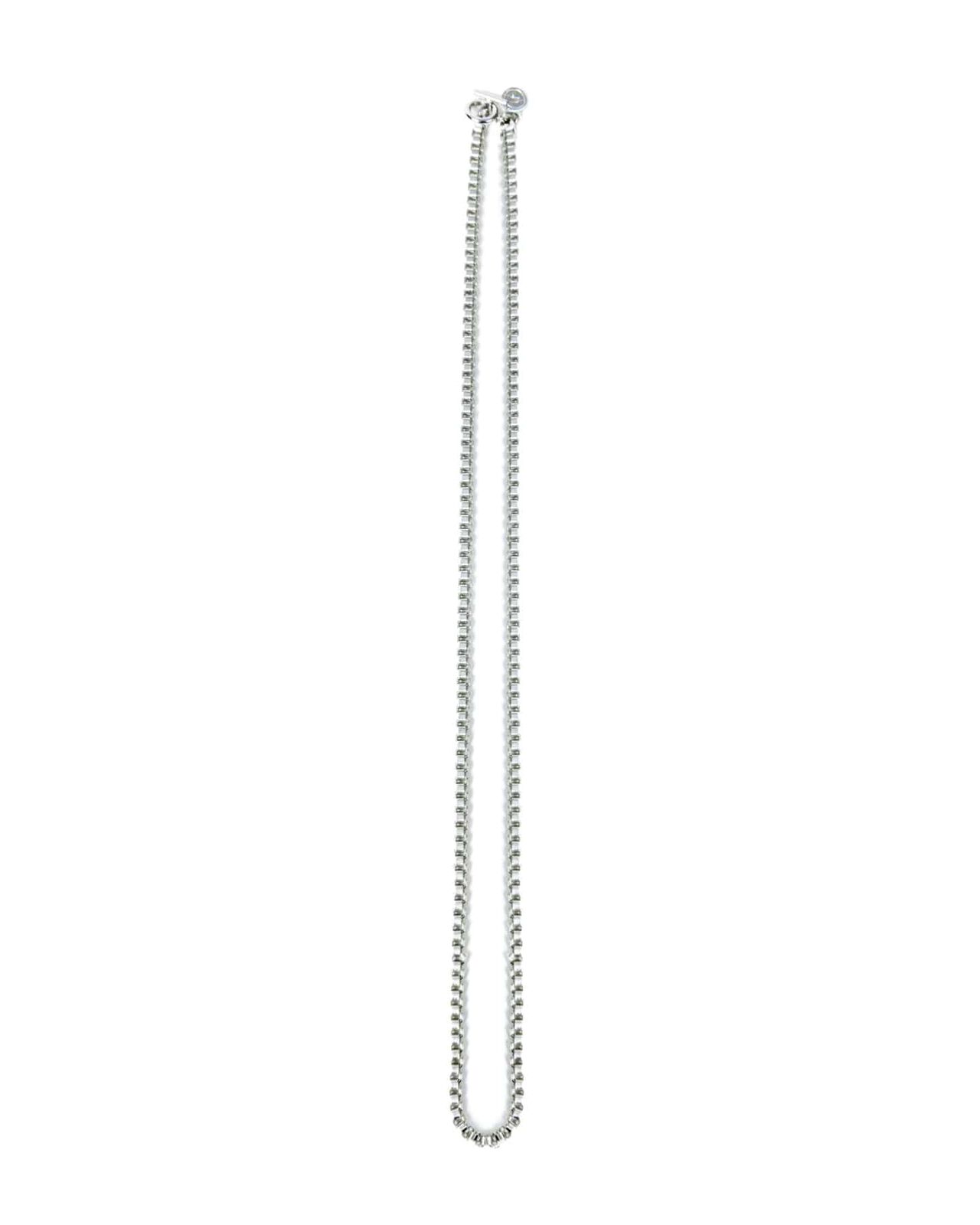 VENETIAN CHAIN NECKLACE,SILVER, large image number 0