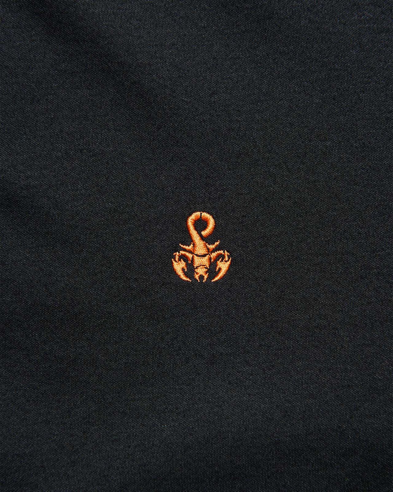 SCORPION L/S WIDE TEE,BLACK, large image number 3
