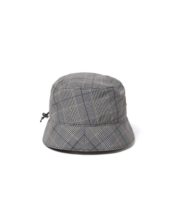 PLAID HAT,GRAY, medium image number 2