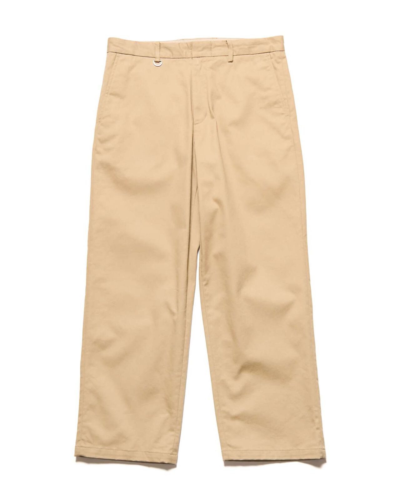 STRETCH TWILL STANDARD SLACKS,BEIGE, large image number 0