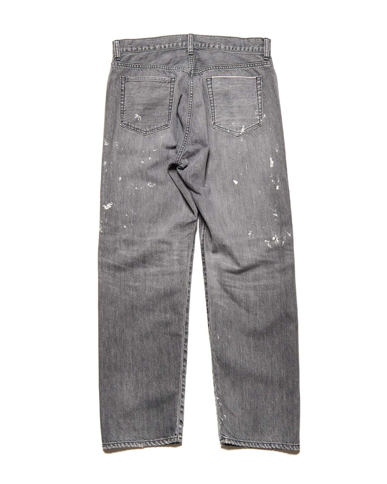 DAMAGED REGULAR-FIT JEANS,BLACK, large image number 1