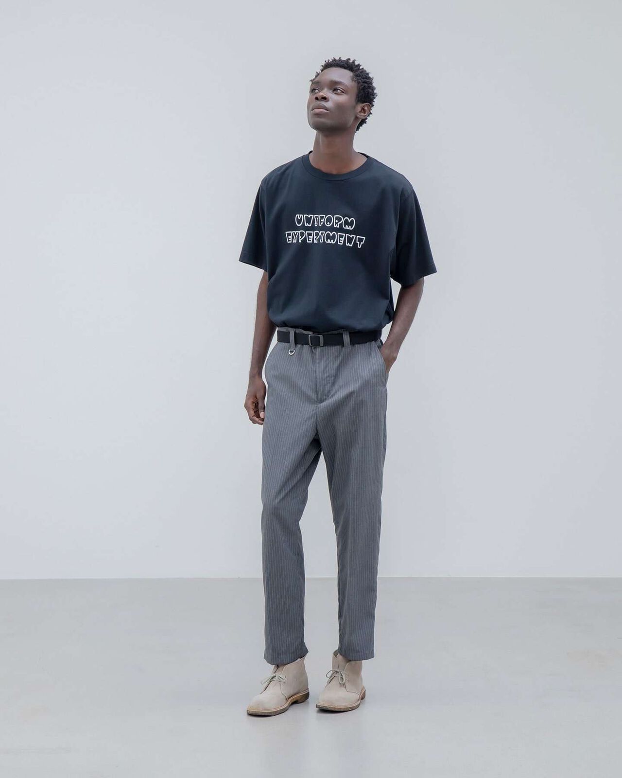 AUTHENTIC LOGO TEE,NAVY, large image number 3