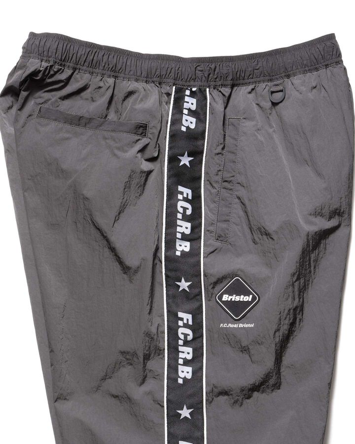 NYLON CHAMBRAY PRACTICE PANTS,CHARCOAL GRAY, medium image number 3