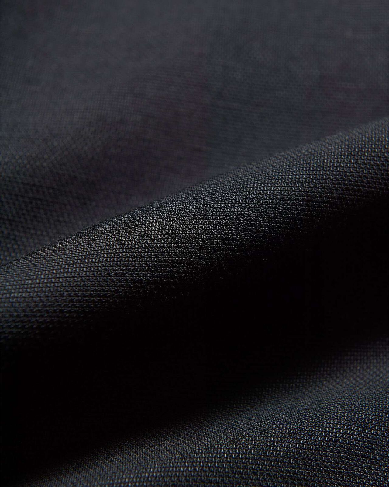 LINEN MESH L/S POLO,BLACK, large image number 4