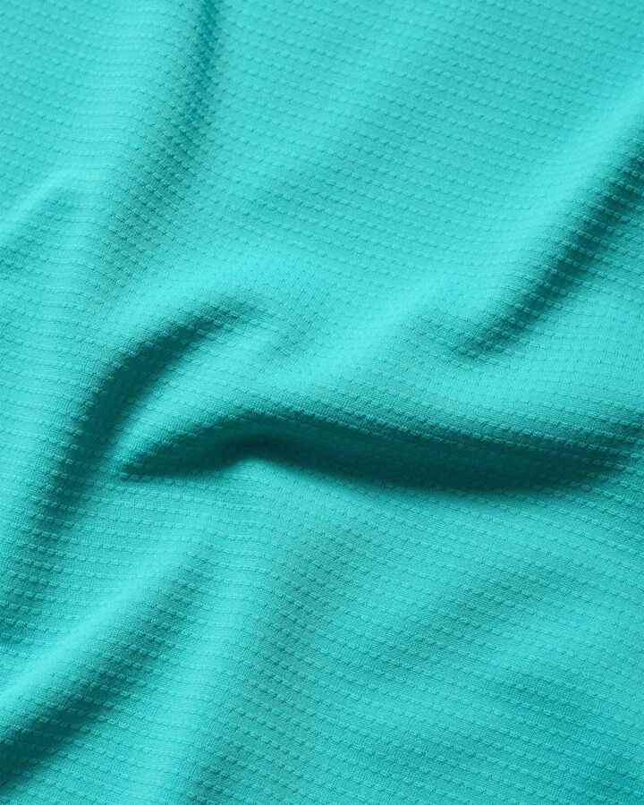 S/S TECH POLO,TURQUOISE, medium image number 4