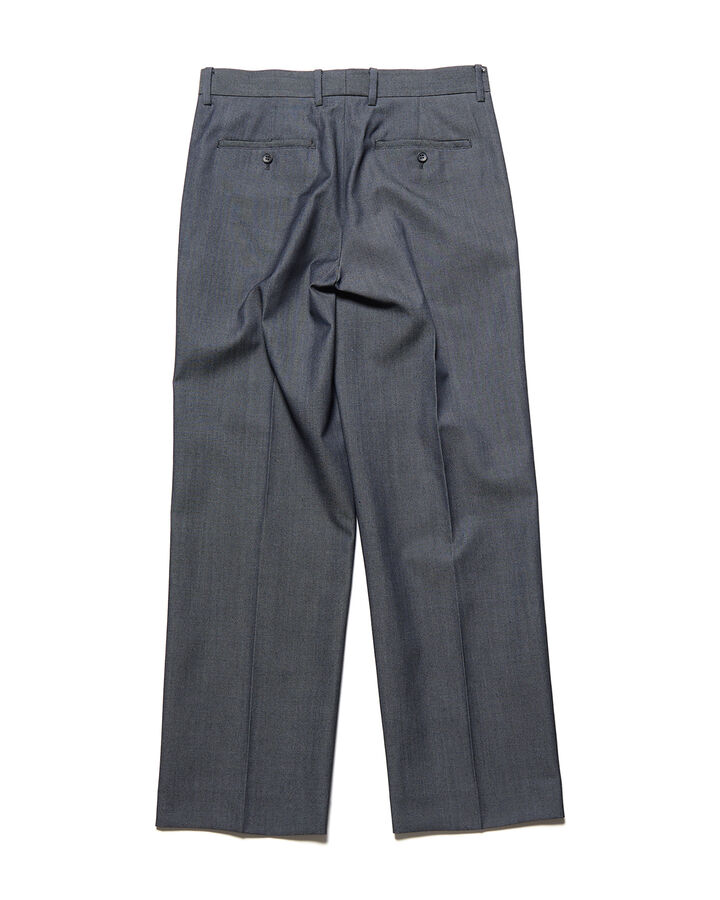 DENIM CLASSIC SLACKS,BLACK, medium image number 1