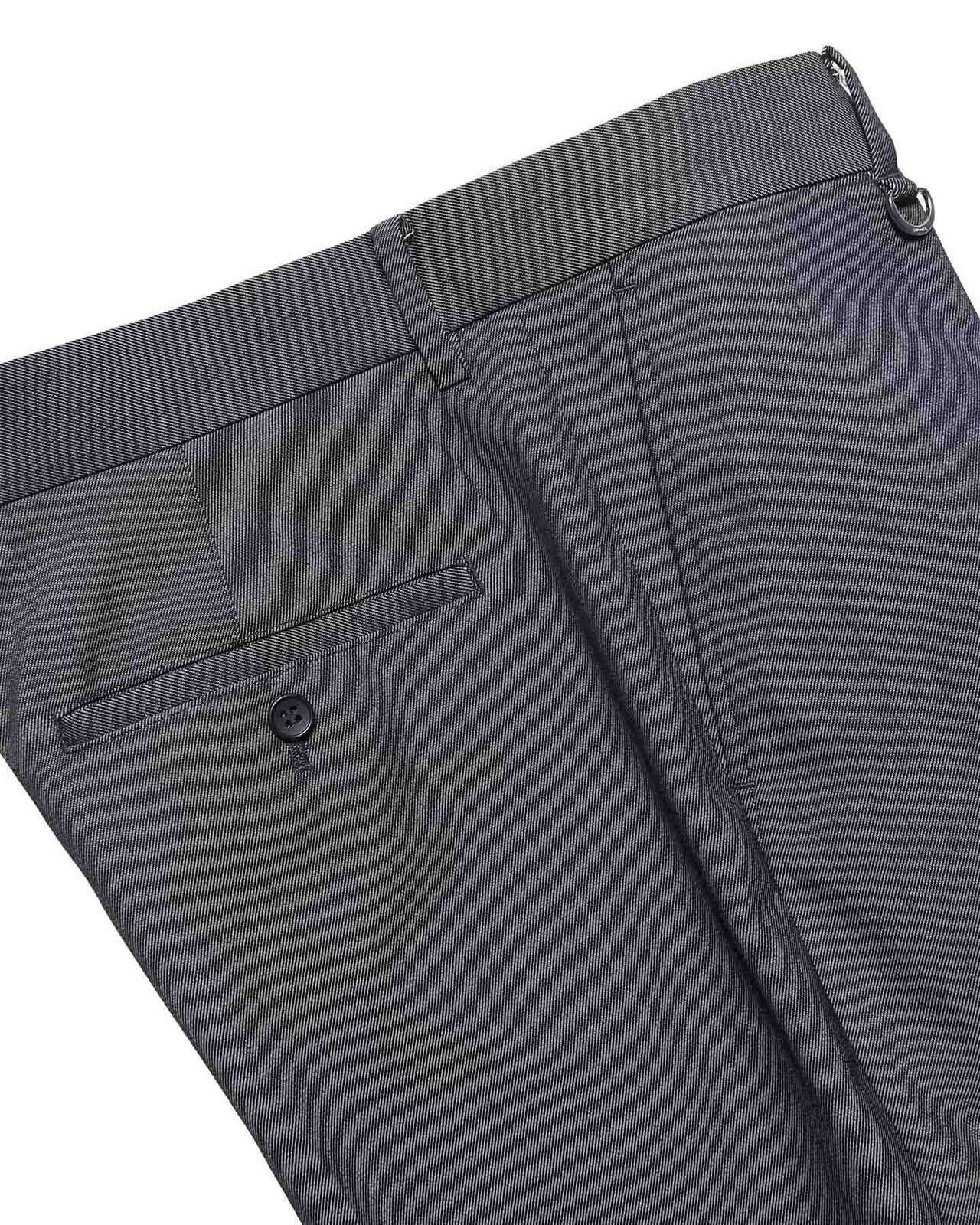 DENIM CLASSIC SLACKS,BLACK, large image number 3